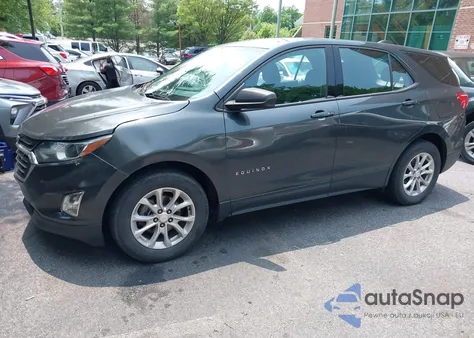 2018 Chevrolet Equinox Ls из США, поврежденный, VIN 3GNAXHEV7JL396300